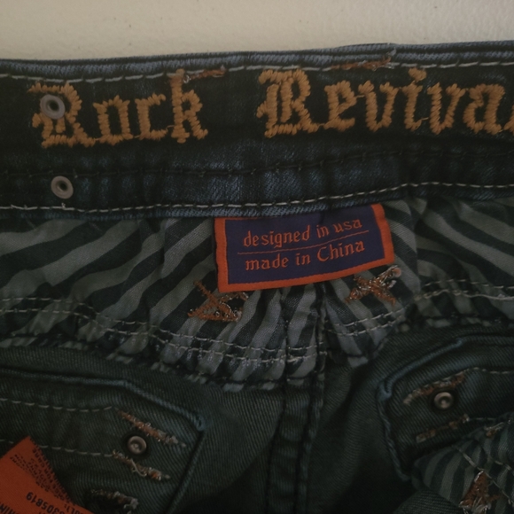 Rock Revival Leah Boot Jeans Size 29 - Picture 8 of 13